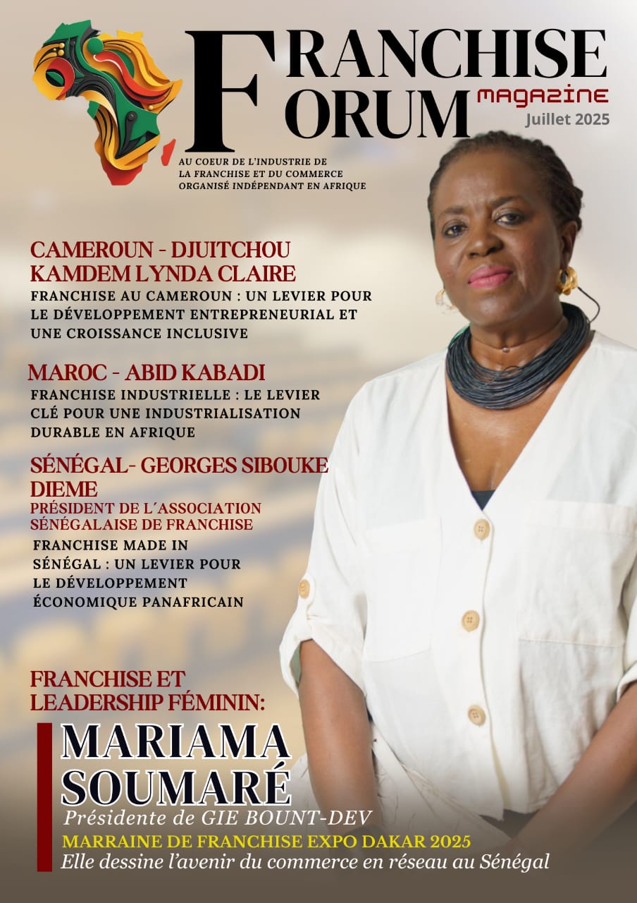 africa franchise magazine du mois de juillet 2025