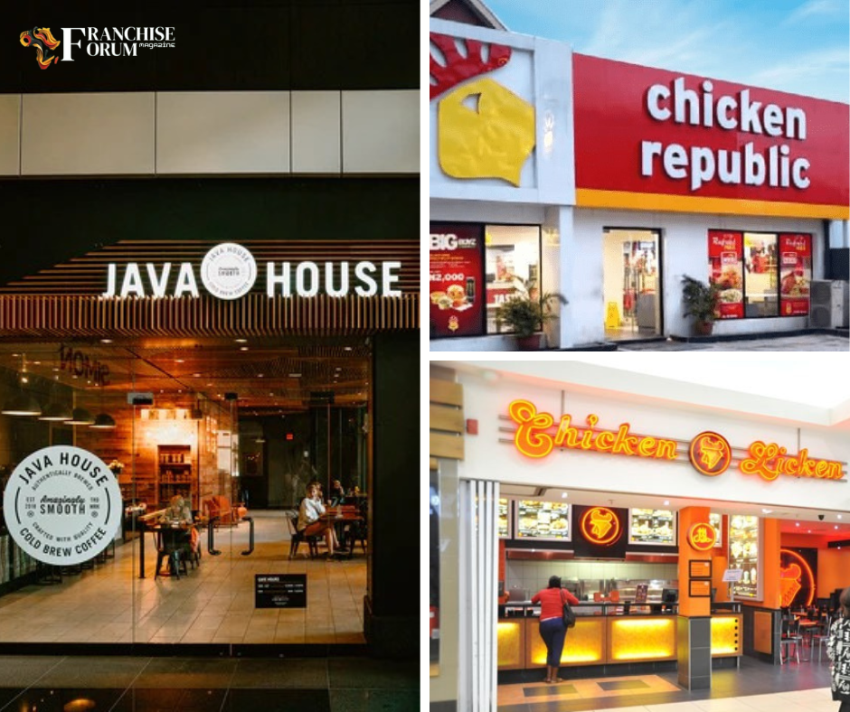franchise africaine, marques locales Afrique, Chicken Republic, Java House, Chicken Licken,