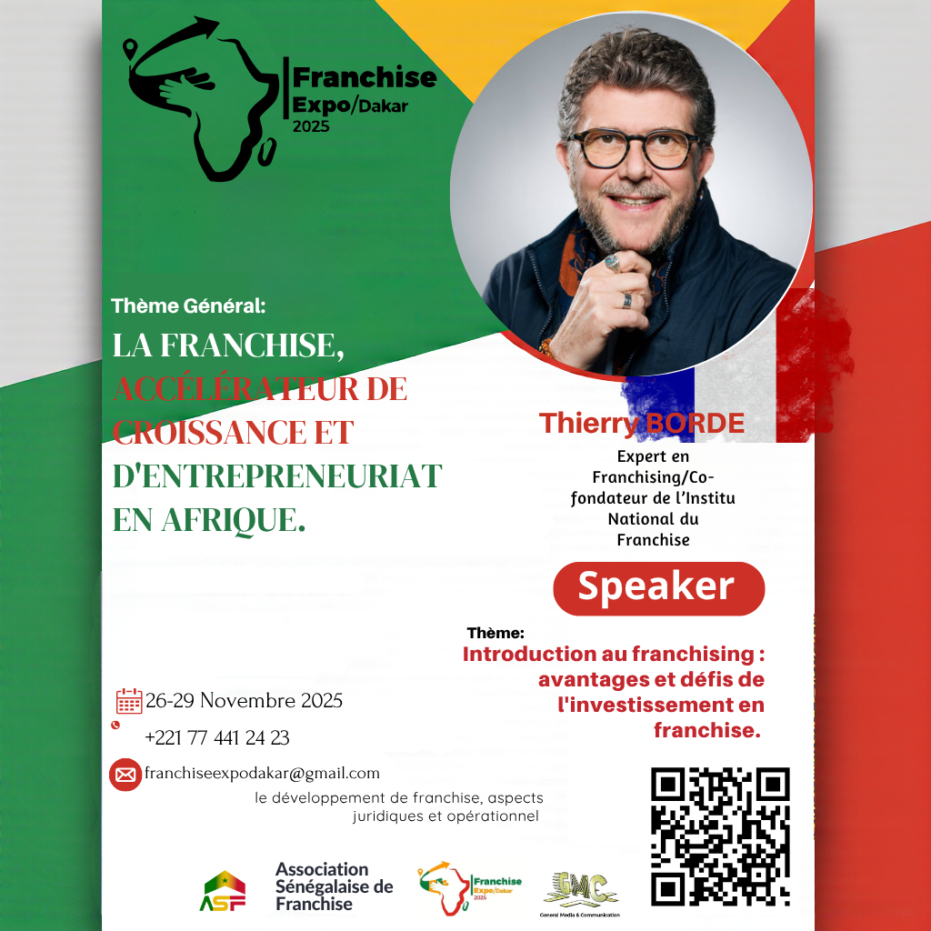 Dakar Franchise Expo 2025 : la serie des Speaker #1