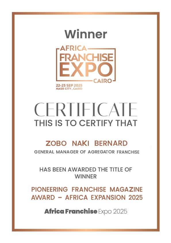 Africa franchise Expo 2025 - Award pour AFF Mag