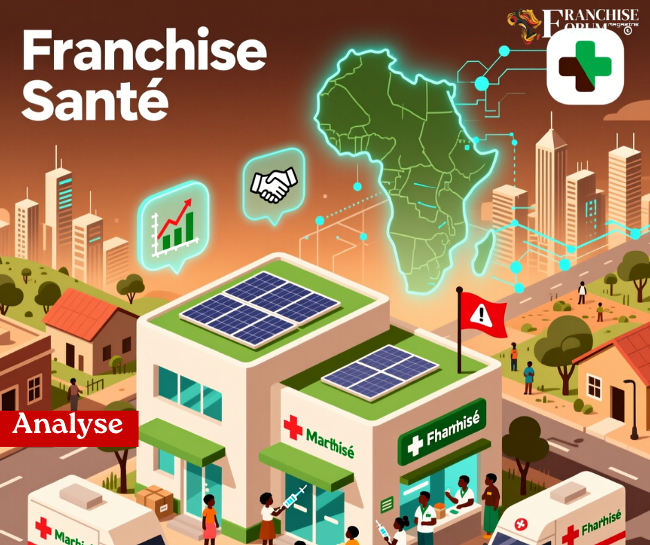 Franchise santé Afrique cliniques low-cost pharmacies en chaîne