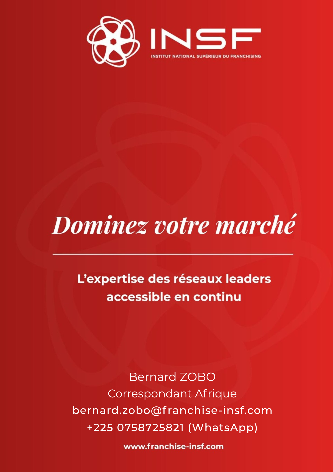 franchise Afrique franchiseur structuration réseau