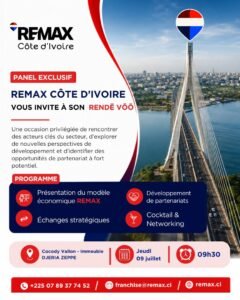 RE/MAX Côte d'Ivoire ouvre son « Rendé Vōō » : la diaspora face à l'équation foncière