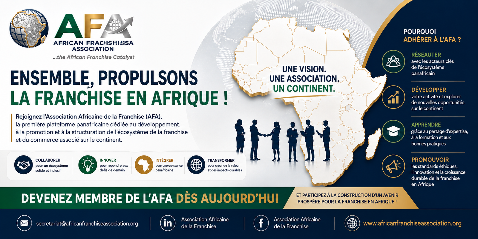L'Afrique lance son association continentale de franchise : la naissance de l'AFA