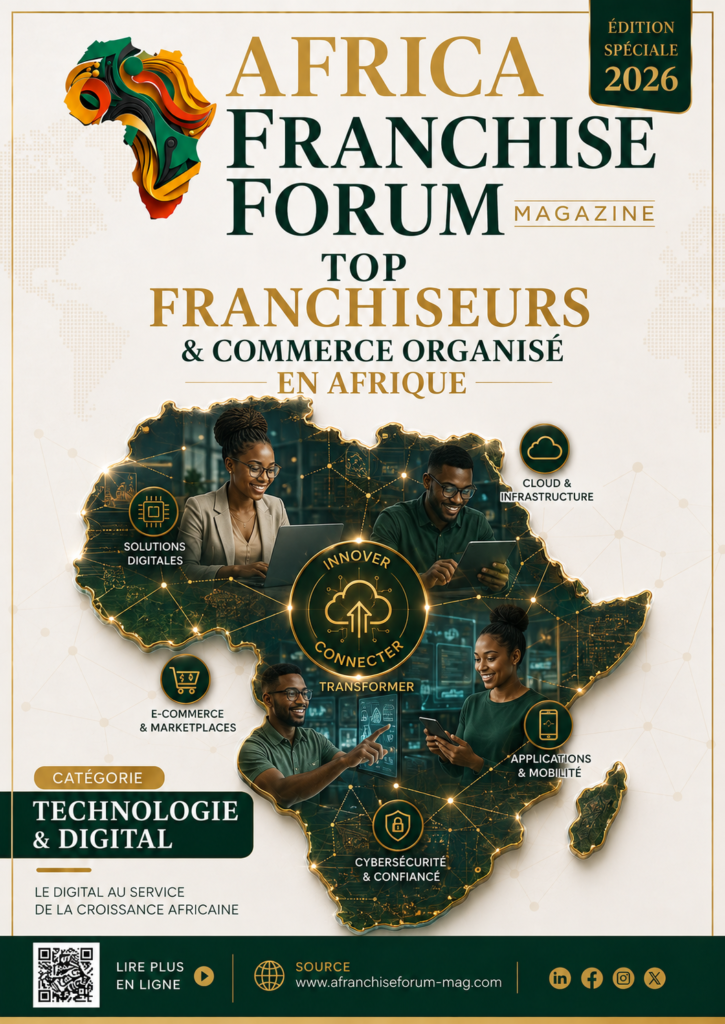 Top Franchiseurs 2026 - Technologie & Digital : les franchises qui digitalisent l'Afrique.
