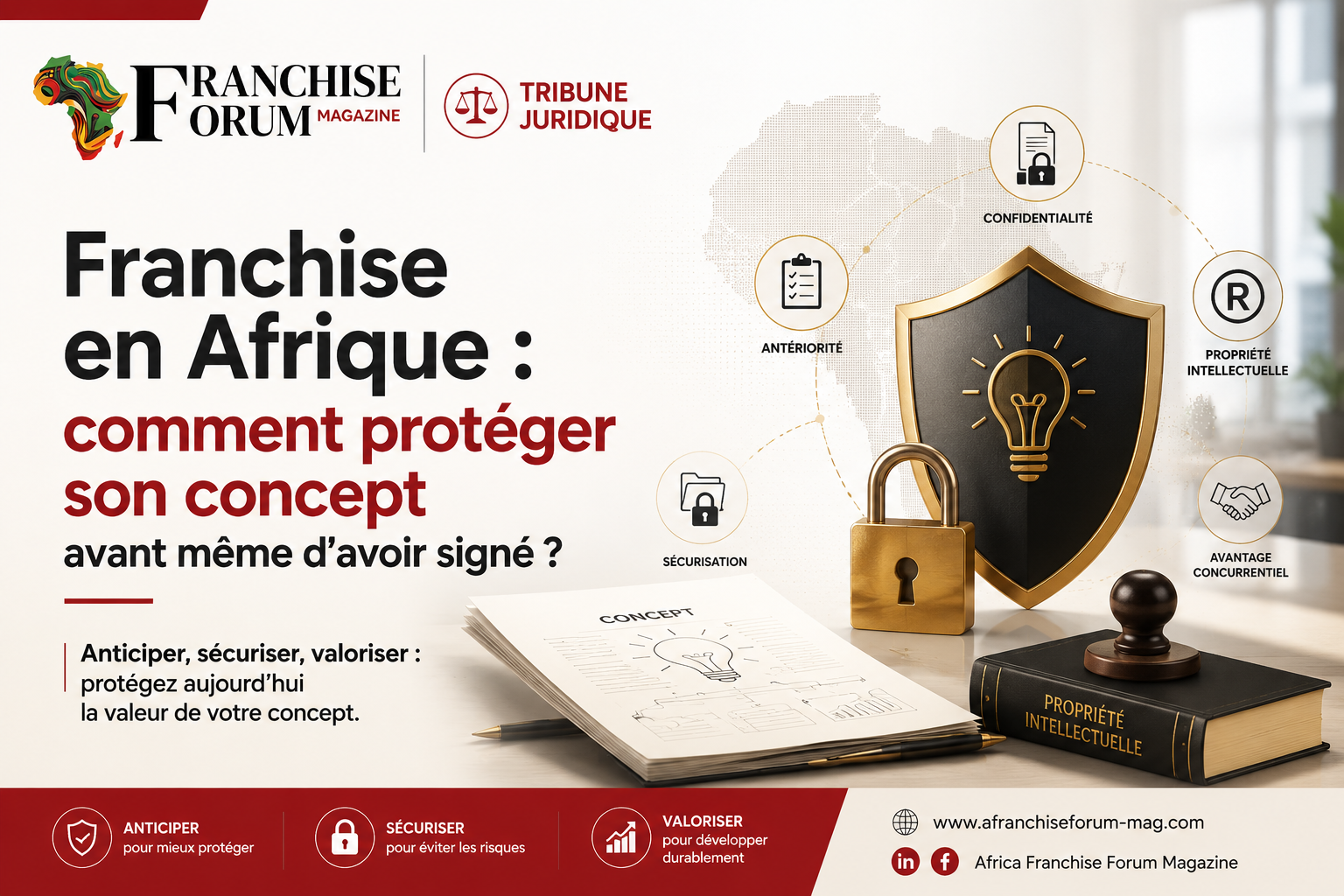 Franchise en Afrique : comment protéger son concept avant même d'avoir signé ?