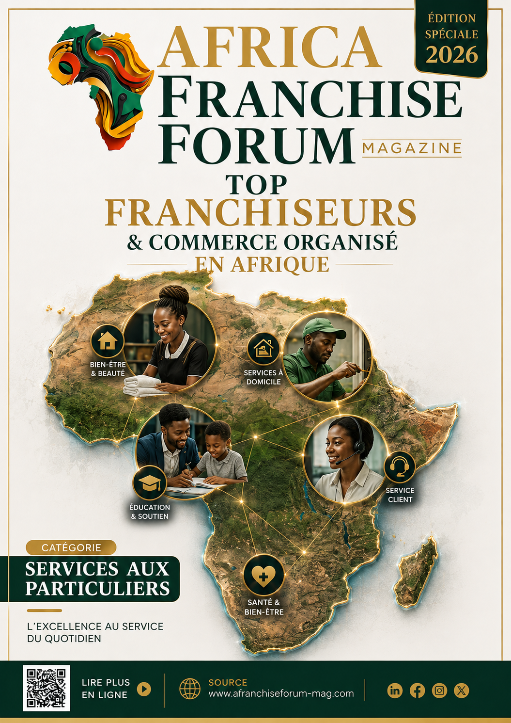 Top Franchiseurs 2026 - Services aux particuliers : Vida e Caffè, The Car Wash Co, Sorbet