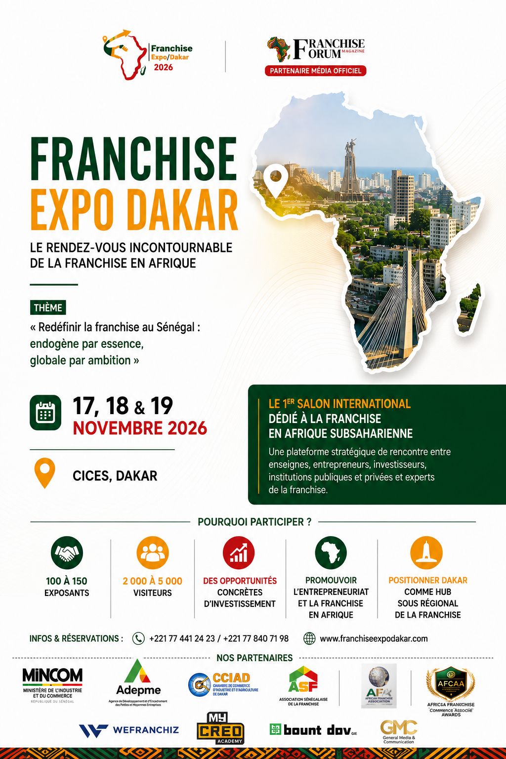 Franchise Expo Dakar 2026 : le rendez-vous à ne pas manquer