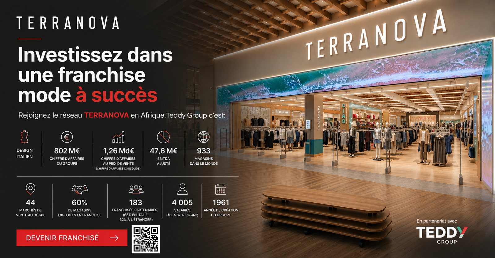 Terranova : la mode italienne « Riviera 2.0 » s'invite en Afrique