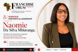 Naomie Da Silva Mbiavanga (A.D.E.S. RDC), bâtisseuse de la franchise en RDC