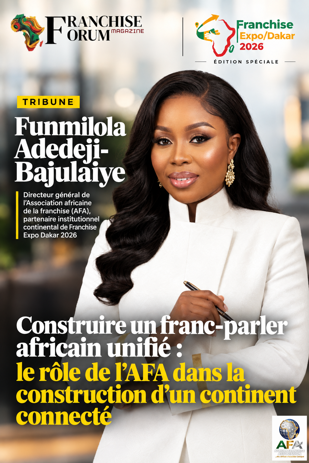 Funmilola Adedeji-Bajulaiye (AFA) : Construire un franc-parler africain unifié à Dakar 2026